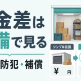 トランクルームの料金差を設備で見るサムネイル