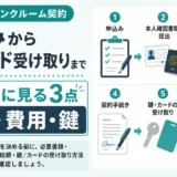 トランクルーム契約前に見る書類・費用・鍵の確認ポイント